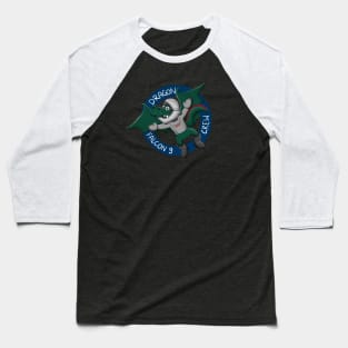 Falcon 9 Dragon Crew Kids Design Baseball T-Shirt